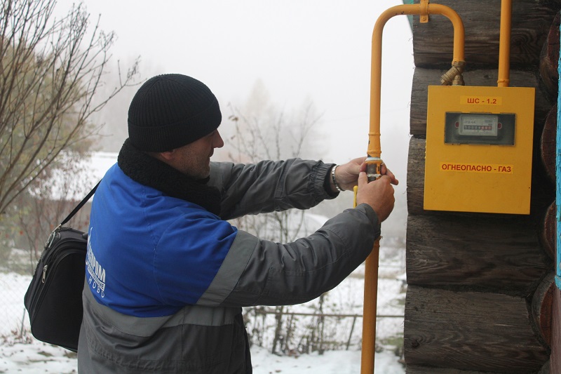 Природный газ стал доступен жителям д.Журихино.