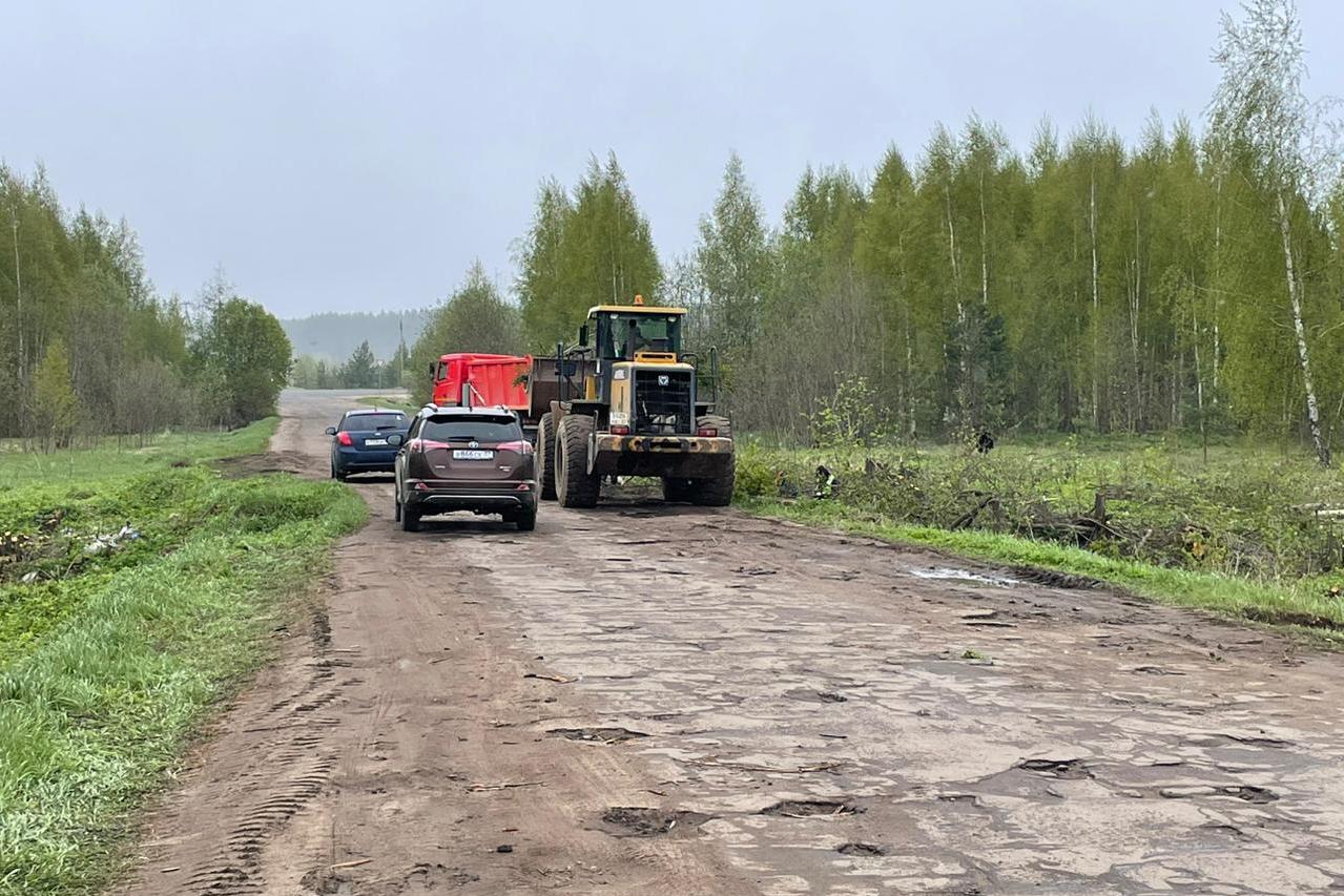 Начался капитальный ремонт ул. Садовой в с. Первомайский.